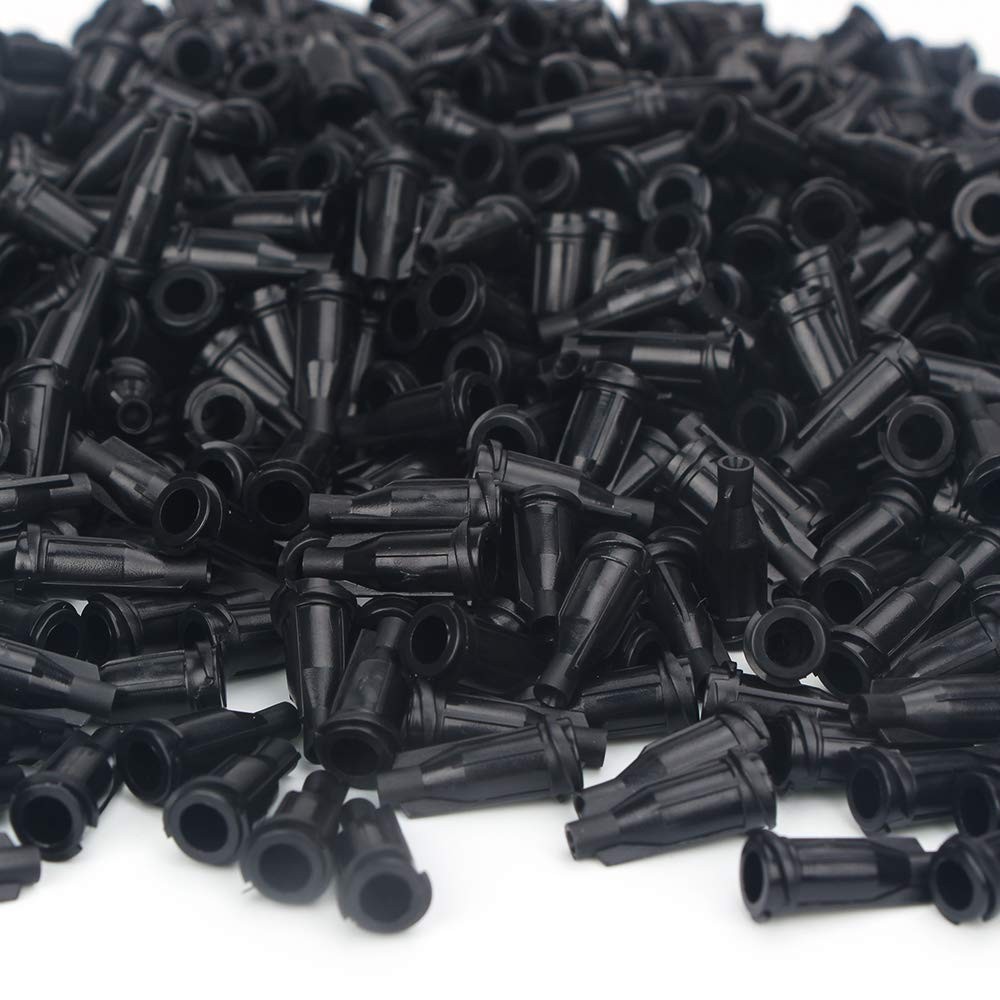 1000 Luer Lock Syringe Tip Caps Dispensing Needle Tip Cap with Storage Box
