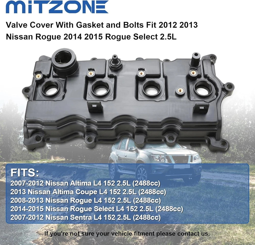 13264-JG30C Valve Cover for Nissan Rogue 2012-2013 Rogue Select 2.5L 2014-2015