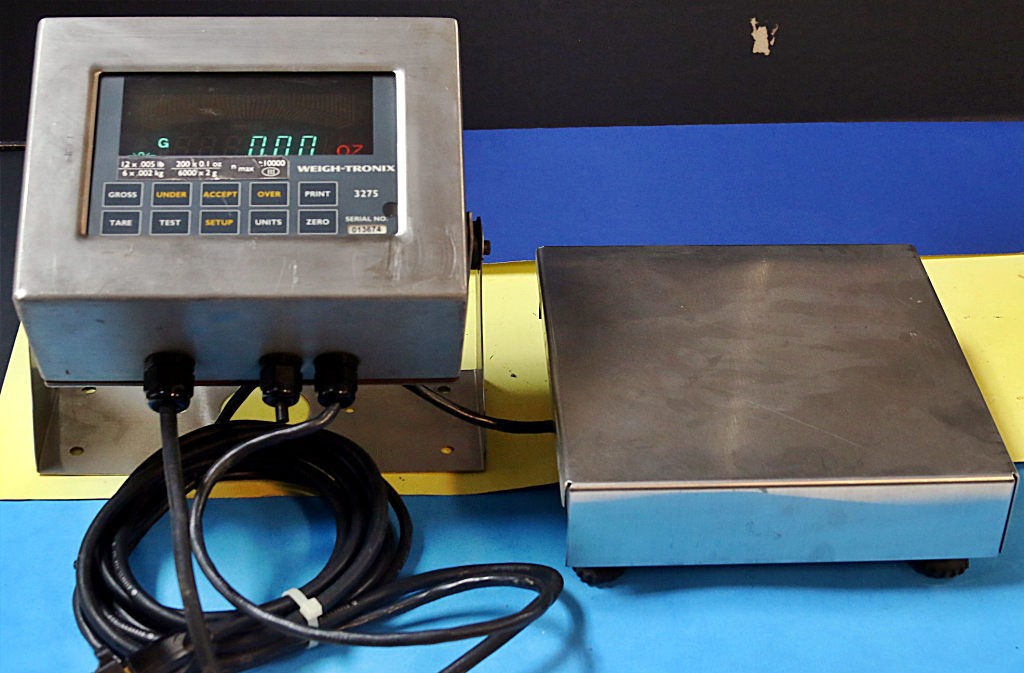 Avery Weigh-tronix 3275 Checkweigher 12lb x .005 200oz x .1 6kg x .002