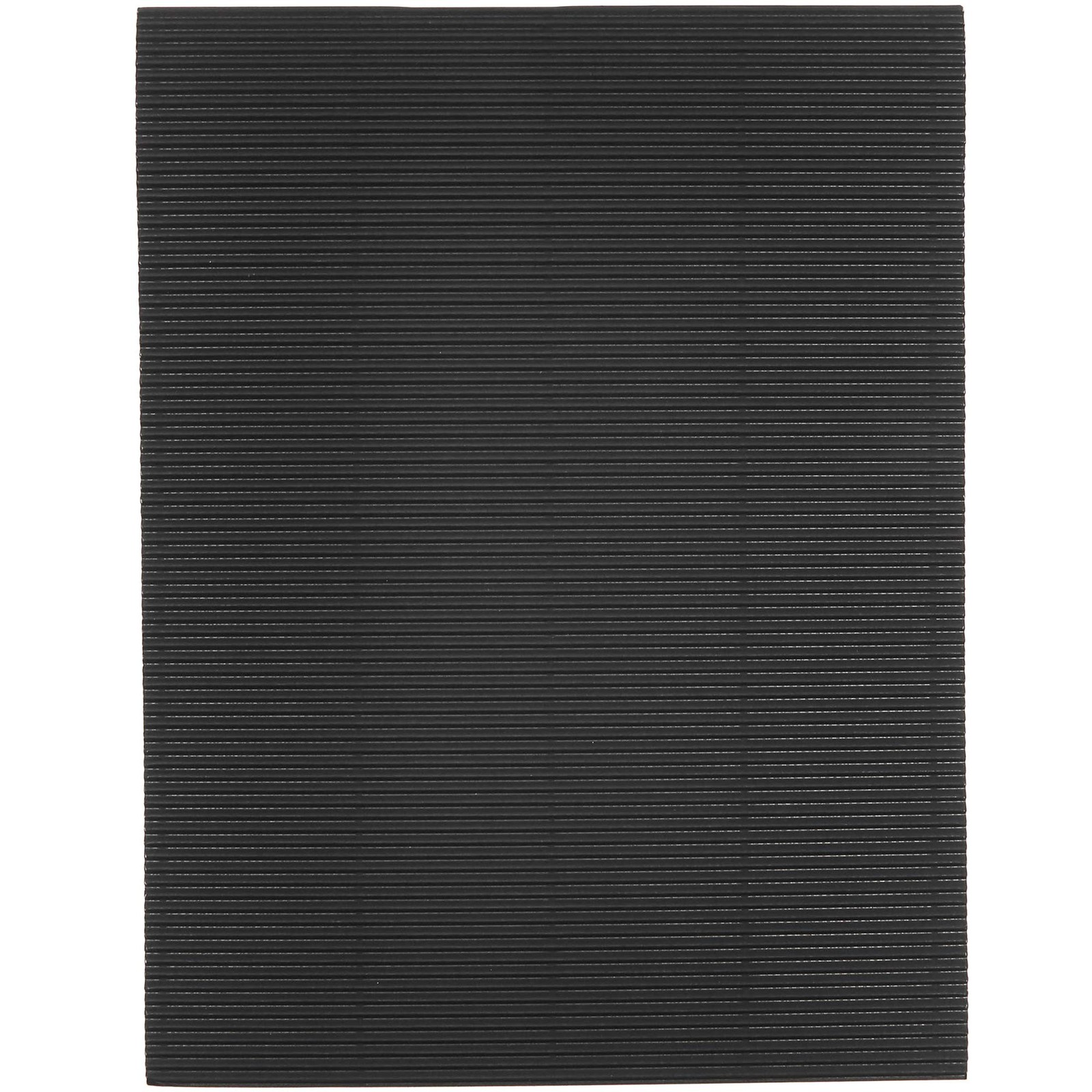 48 PCS Black 8.5×11 Inch Corrugated Paper Sheets DIY Craft Mailing Packaging