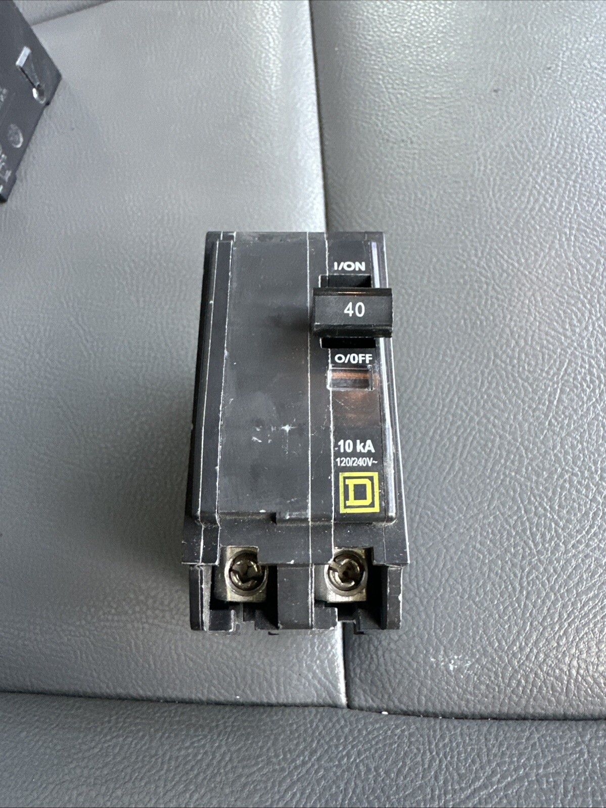 Square D QO240CP Circuit Breaker – 40 A, 2 Pole, 120/240 VAC