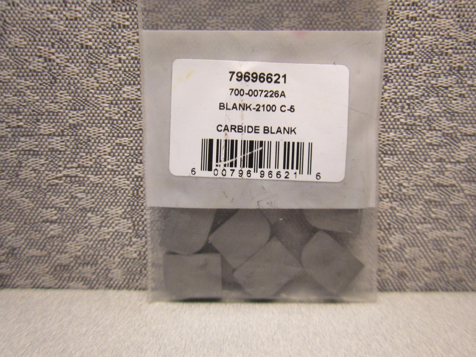 VALUE COLLECTION (700-007226A) Carbide Blank 1/2″ L, 3/8″ W, 3/32″ T, Lot of 10