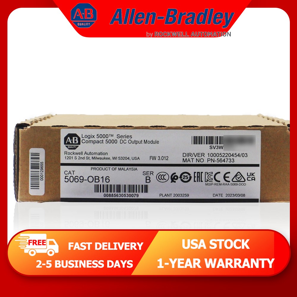 Sealed NEW PLC 5069-OB16 AB Compact 5000 DC Output Module 5069-0B16 US