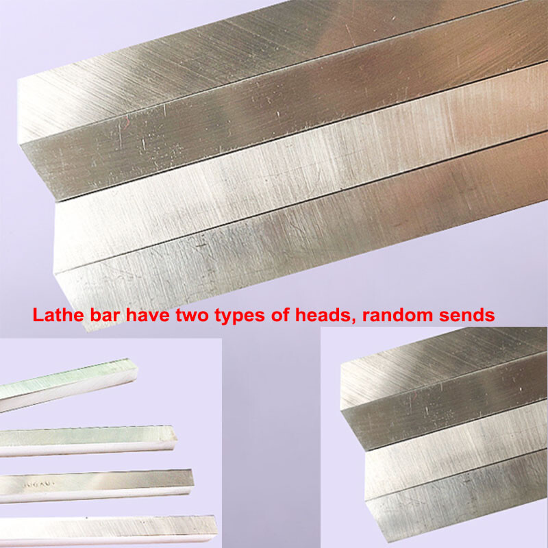 High Speed Steel Lathe Bar Square Turning Lathe Tool HRC 60-62° Long 150mm-300mm