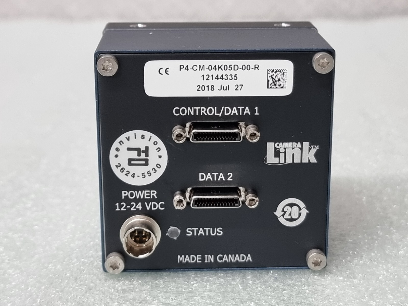 DALSA industrial camera P4-CM-04K05D-00-R