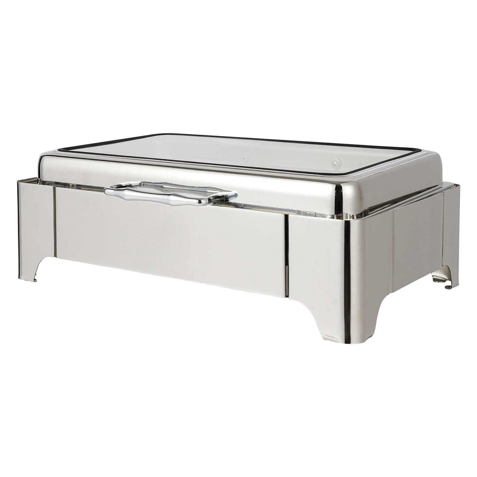 400W Electric Chafing Dish Buffet Catering Server Stainless Steel Food Warmer