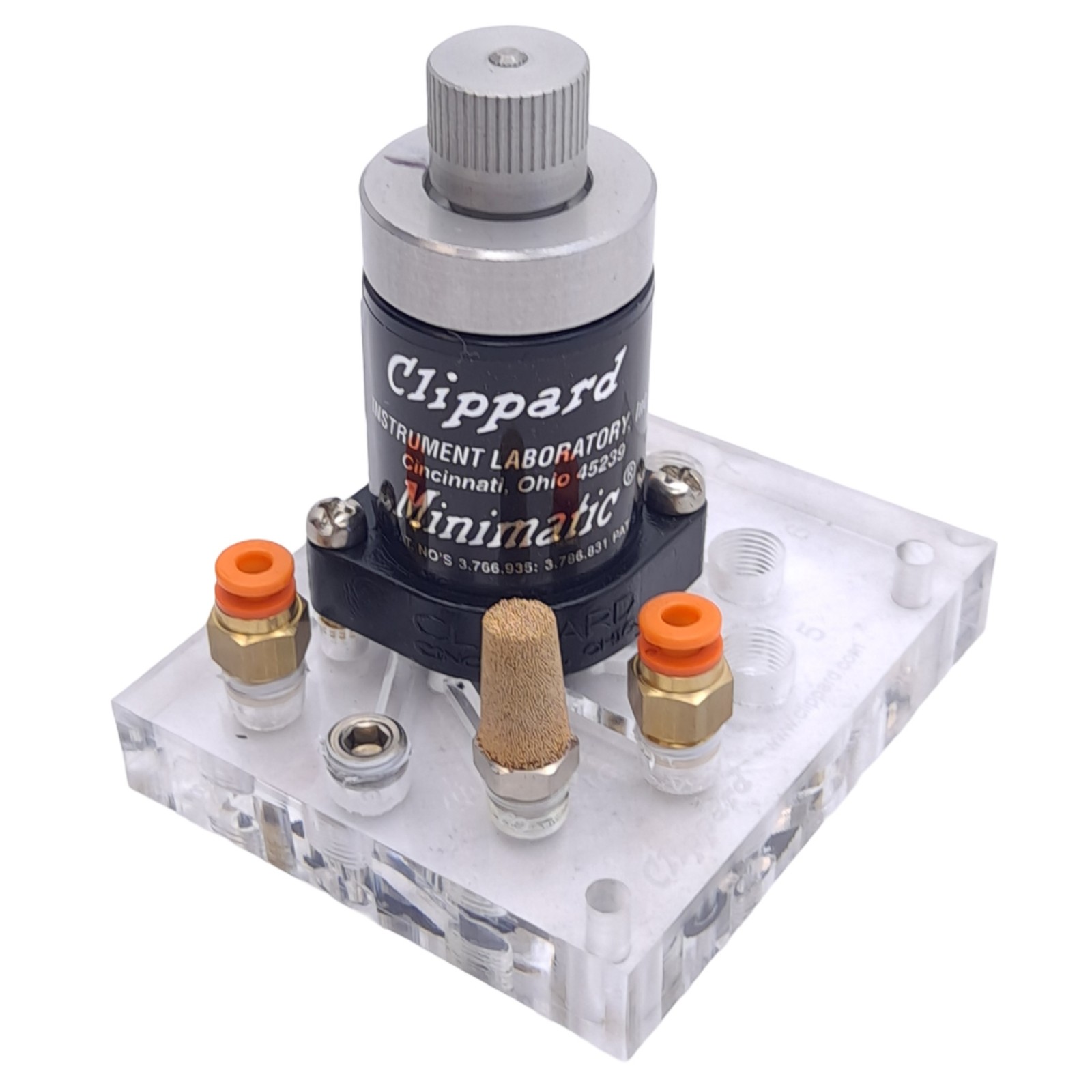 Clippard R-341 Minimatic Pneumatic Valve, 3-Way Delay Out, 250 L/min, 150PSIG