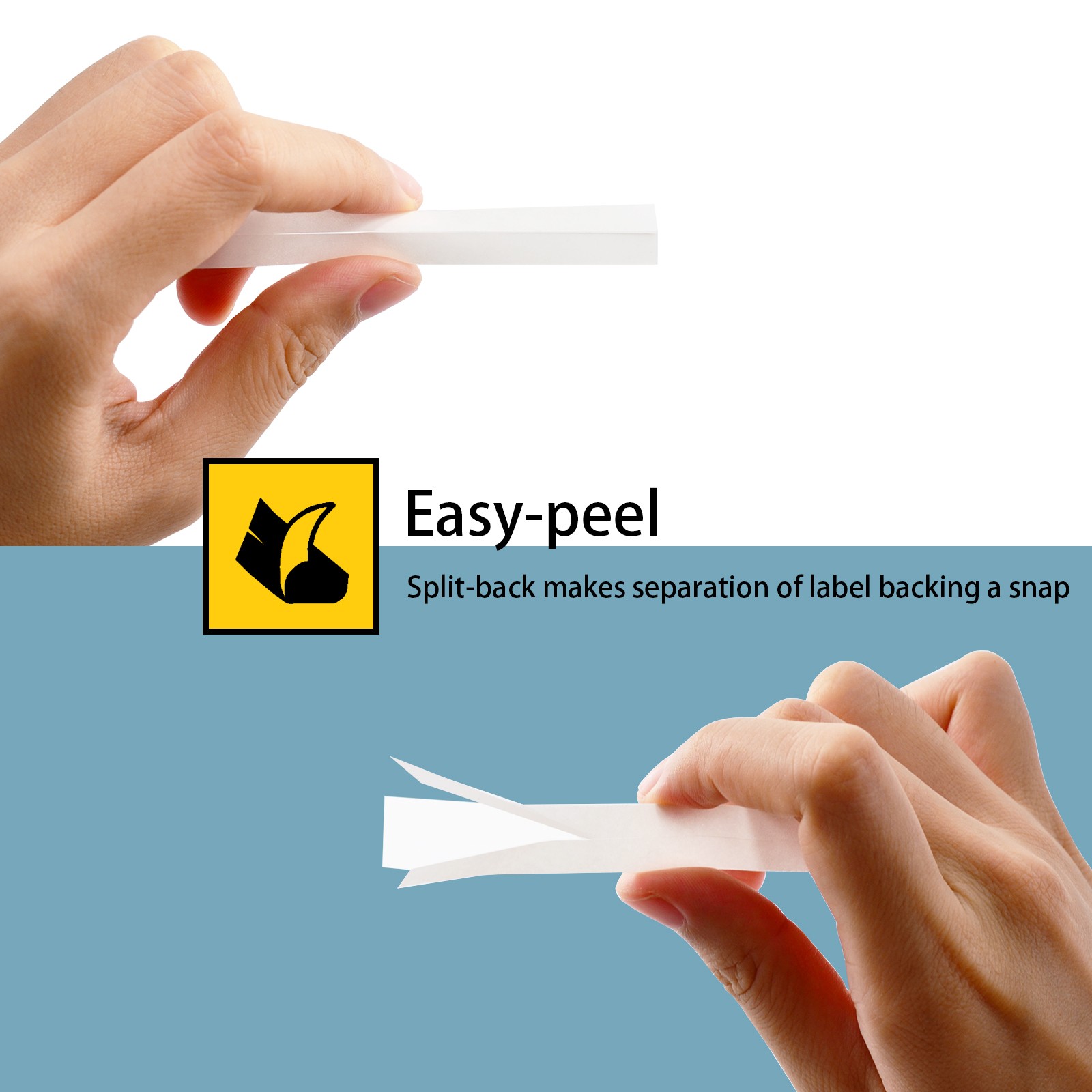5PK LT91330 Paper Refills Black on White Tape For DYMO LetraTag 100H 12mm Label