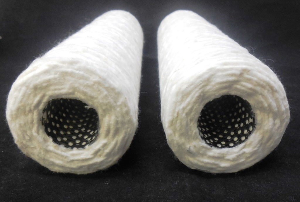 UNKNOWN BRAND FILTER CARTRIDGE 10R10, LOT OF 2, ID 1″, OD 2 1/2″, L 10″