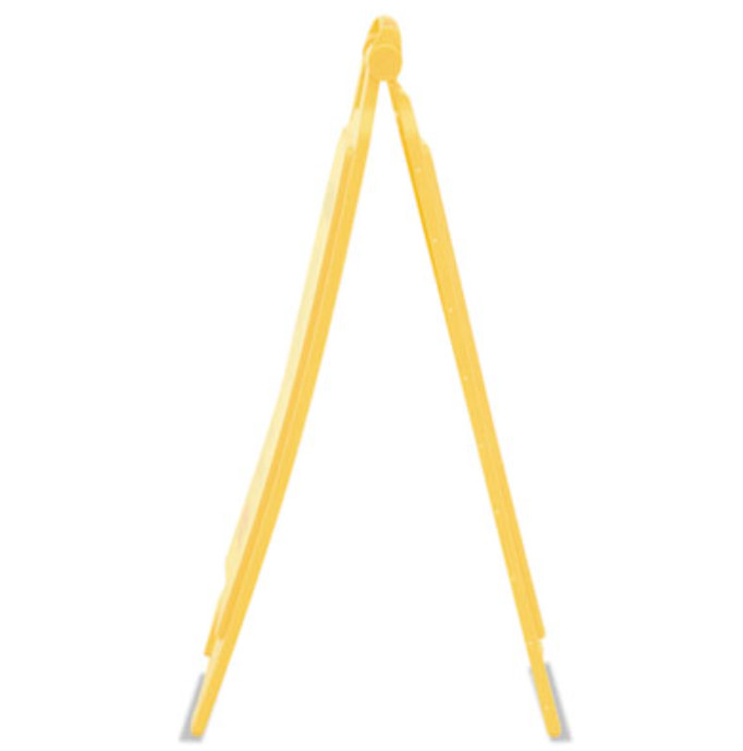 Rubbermaid Commercial «Caution Wet Floor» Sign, 11 x 12 x 25, Yellow