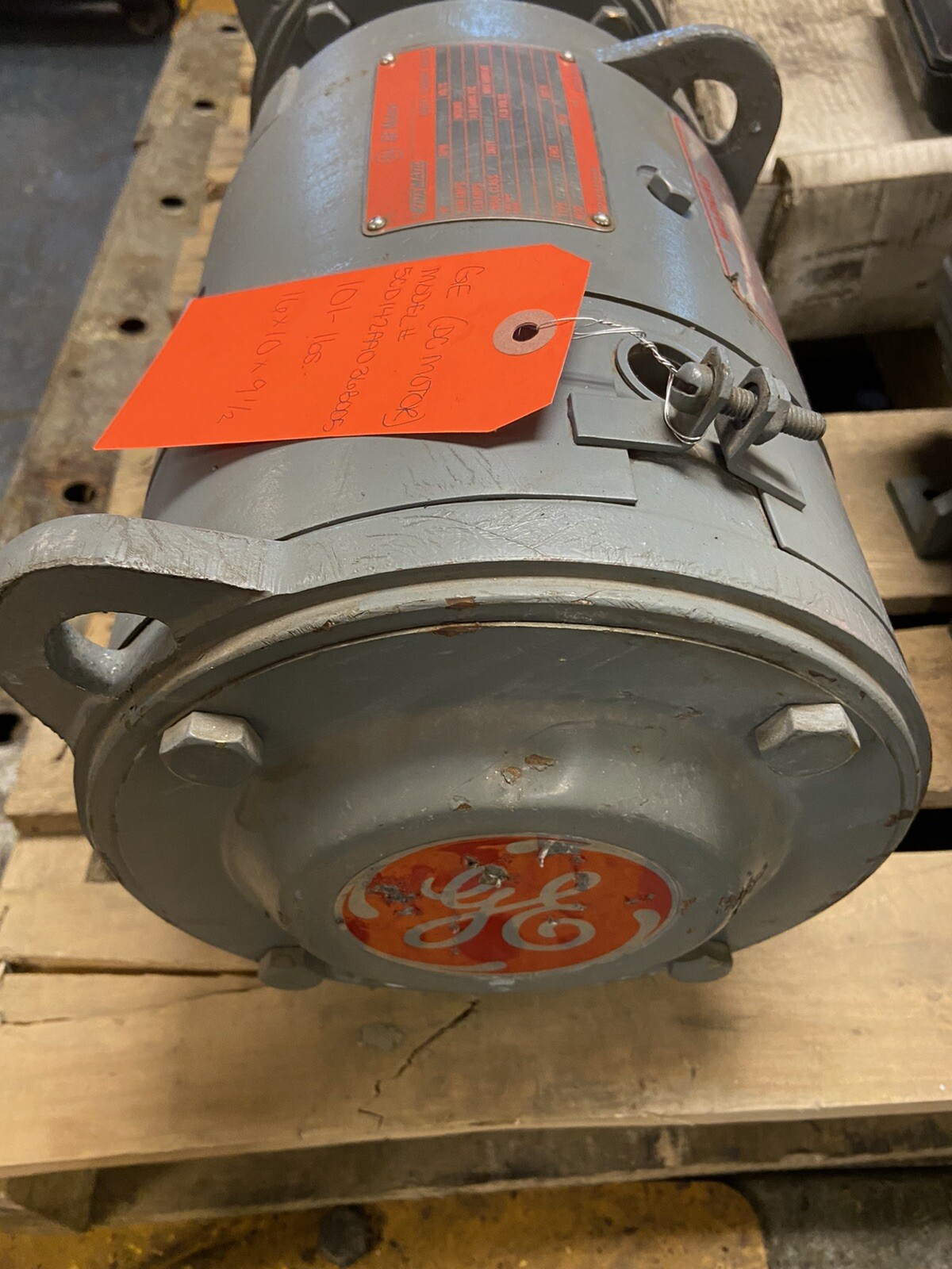 GE Kinamatic,CDL182AT,1Hp DC Motor 240VDC