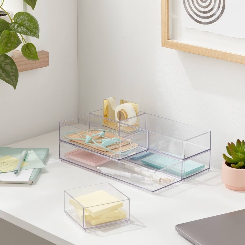 Desk Drawer Organizer ClearOffice & Stationery Holder, 20% Recycled Plastic