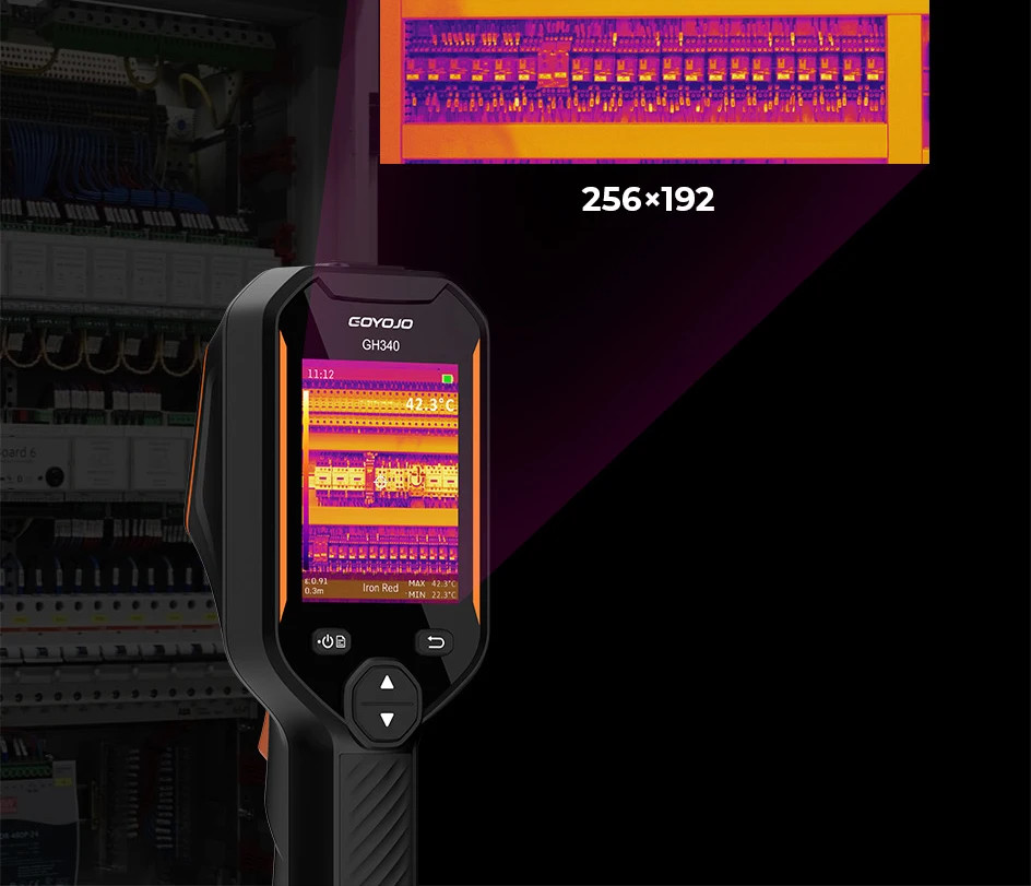 GOYOJO Handheld Thermal Camera 340×340 240×240 Resolution For Mobile Repair