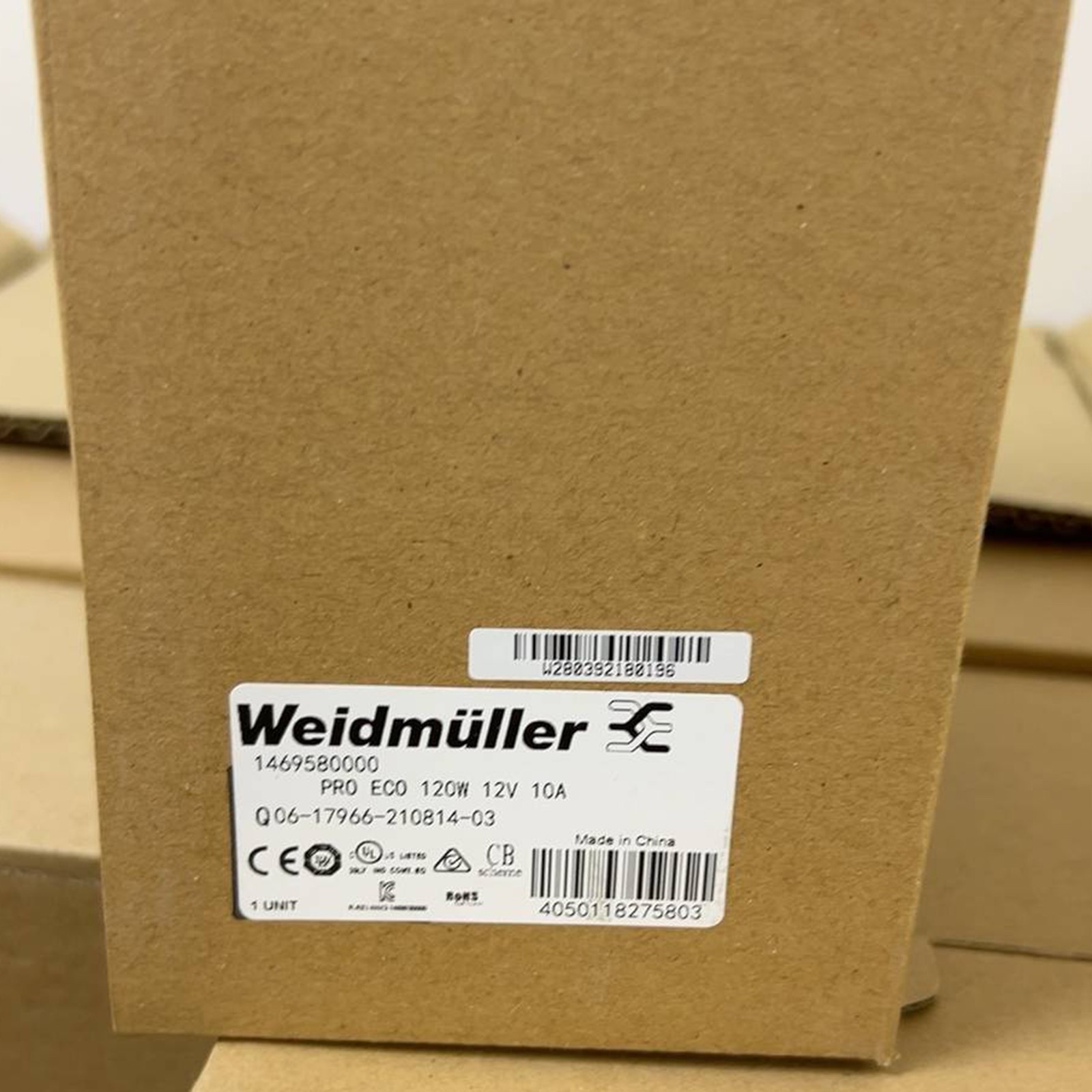 1pcs New Weidmuller PRO ECO 120W 12V 10A 1469580000 Switching power supply#QW