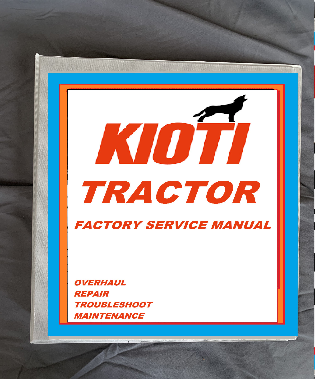 Kioti Daedong NX4510 tractor service repair workshop manual printed and binder
