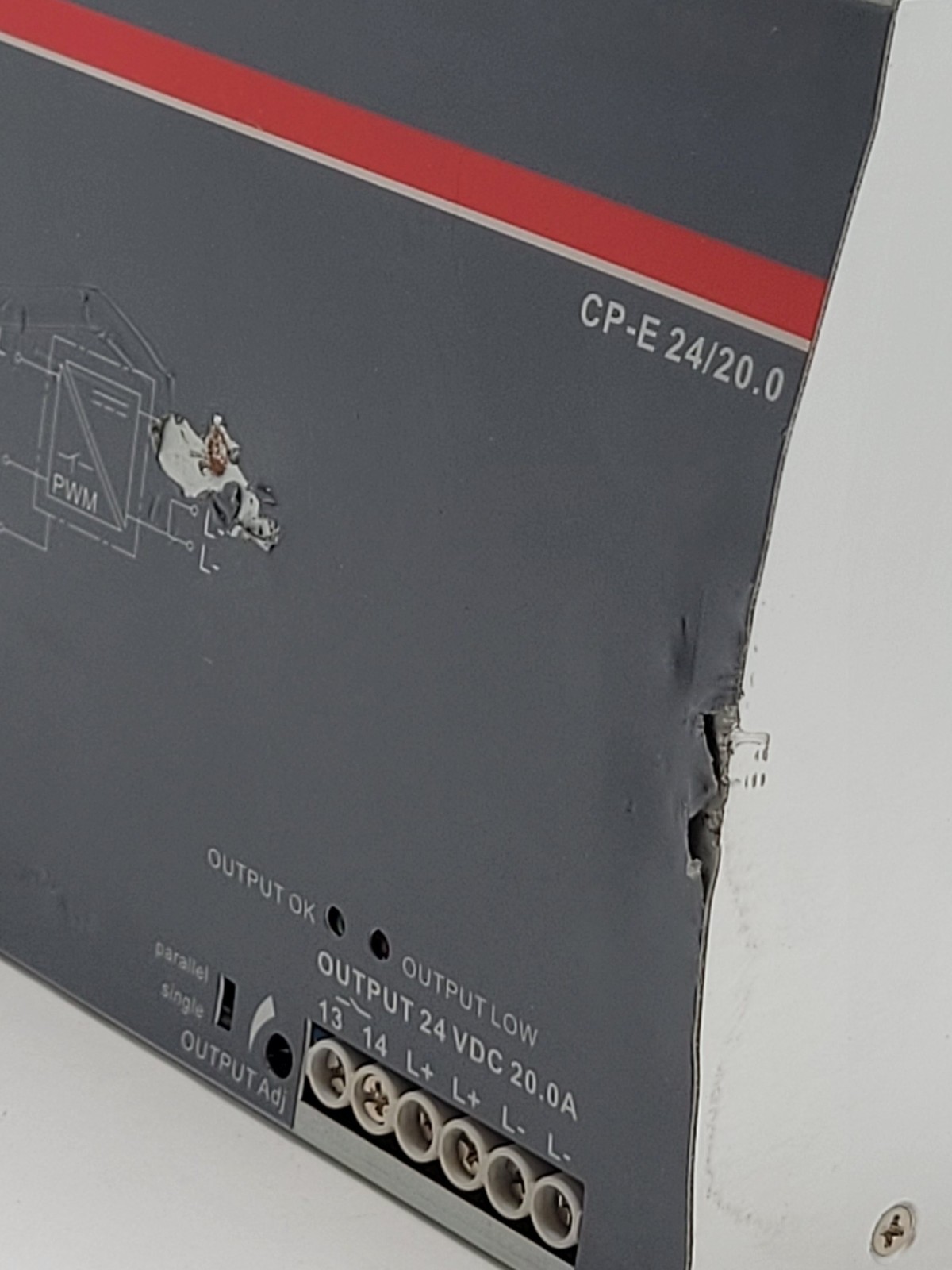 ABB CP-E 24/20.0 Switching Power Supply 115/230V Input 24V 20.0A Output