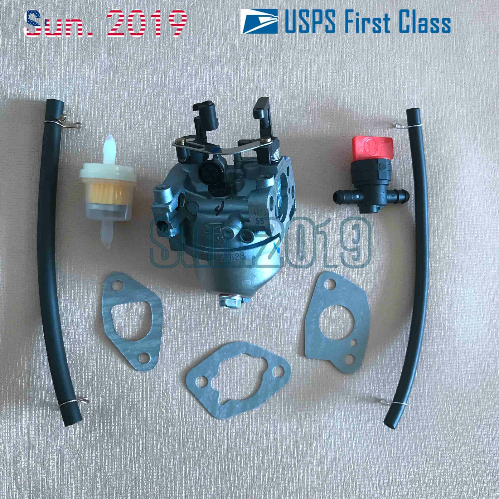 Carbruetor carb & Check valve & Fuel Filter For Model PC150368 Top Linkage