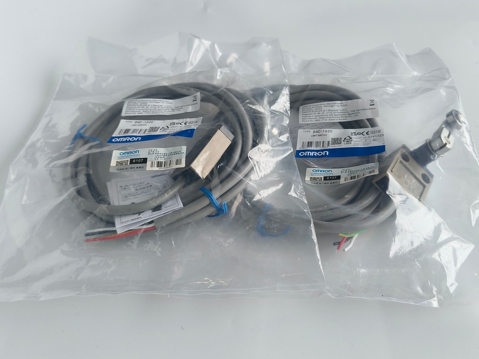 D4C-1620 Omron New Limit Switch 1PCS: US Inventory, Fast Dispatch