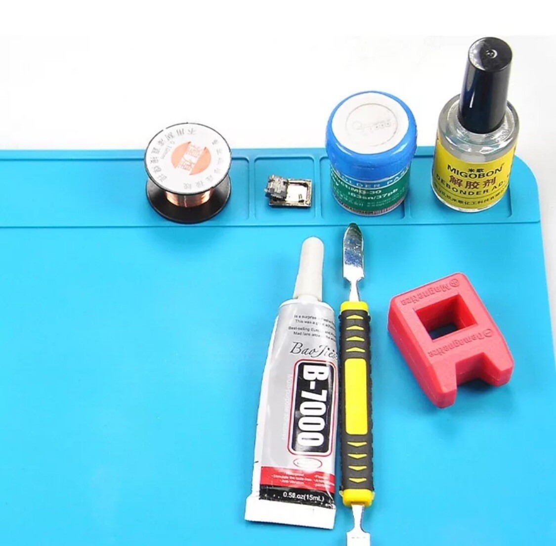 Silicone Watch Repair Mat Scratch Free Handling Watchmaker Jeweler Non Magnetic