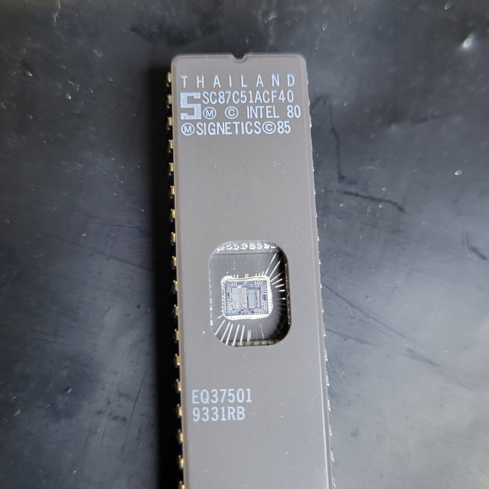 SC87C51ACF40 SIGNETICS MicroController 8-Bit UV EPROM ERASABLE NEW RARE USA $25
