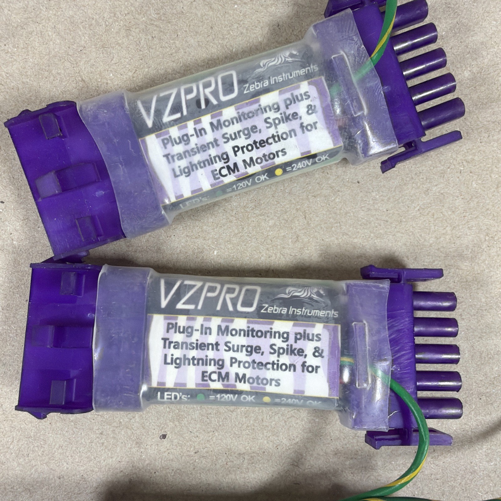 🔥🔥 Zebra instruments – VZPRO ECM Motor Protector (120-240V) 5 Pin. (LOT 3)