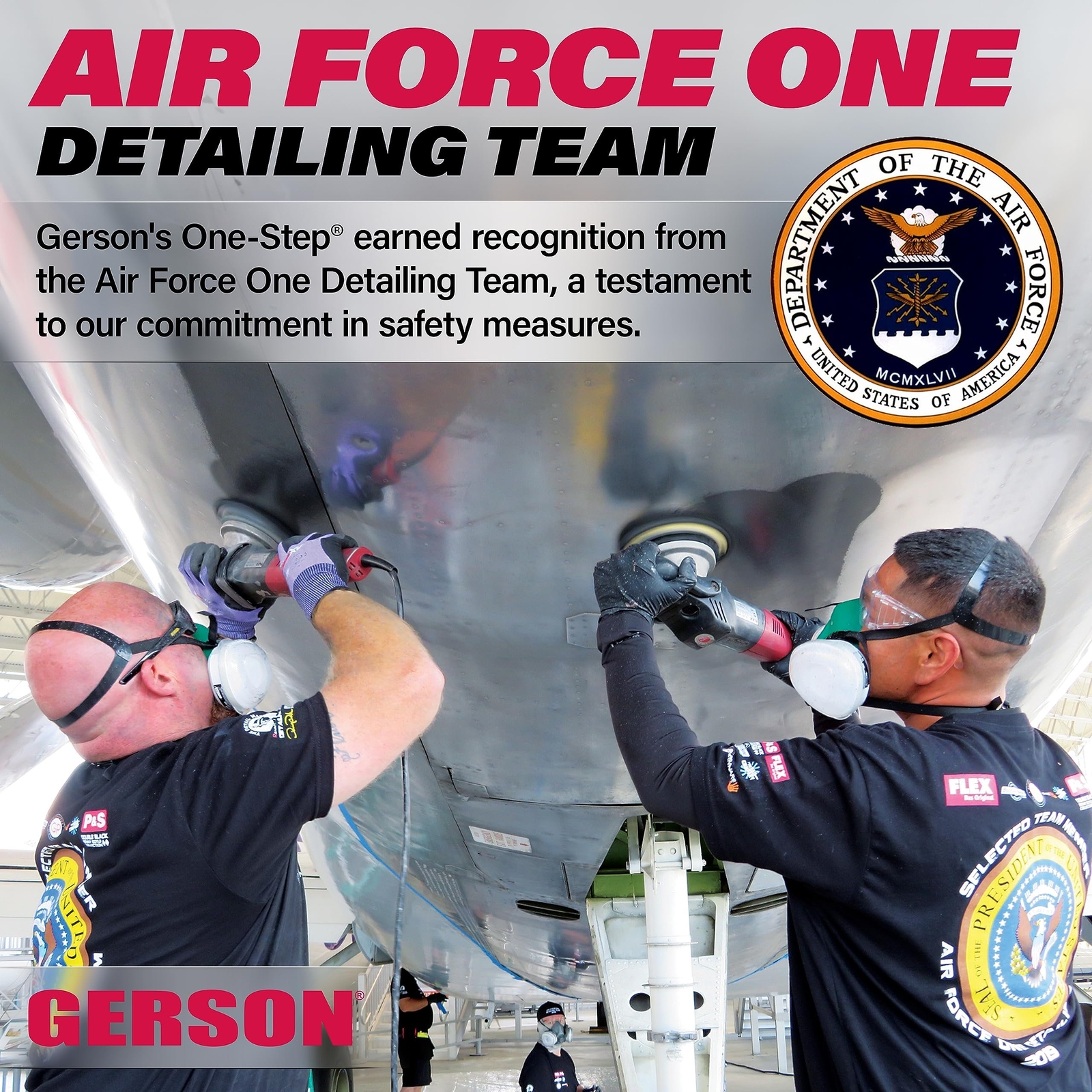 GERSON NIOSH 8211 One Step Disposable Half Mask Respirator OV/P95 Medium