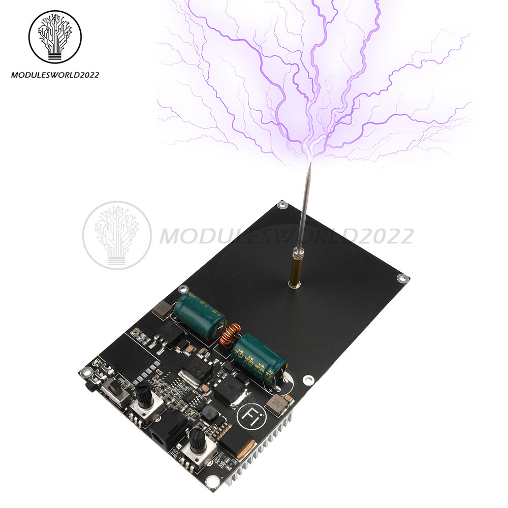 AC100-240V 50-60Hz Mini Bluetooth Music Tesla Coil Arc Plasma Loudspeaker