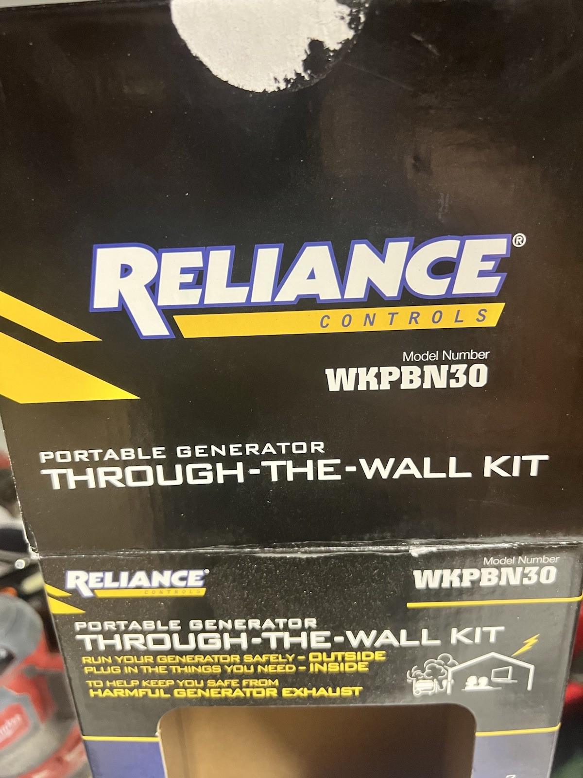 Reliance Controls WKPBN30 Through-the-Wall Kit 30A 125/250V