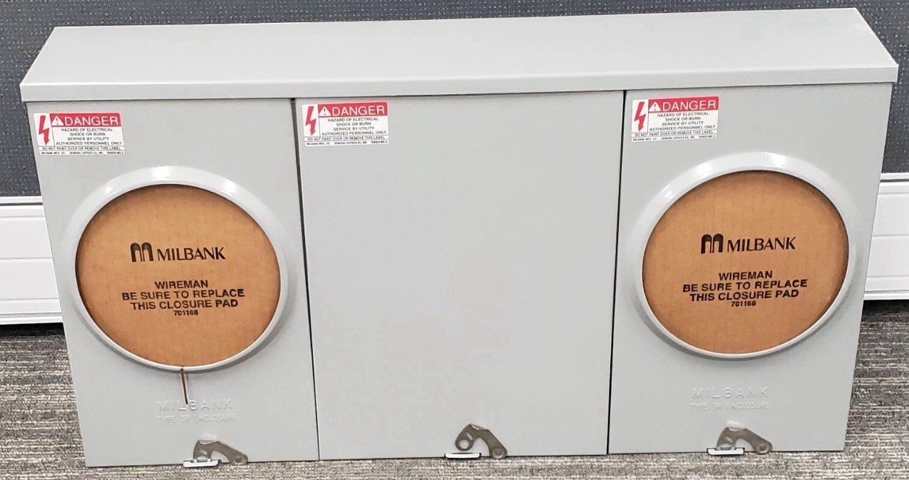 200amp Milbank Dual Meter Socket