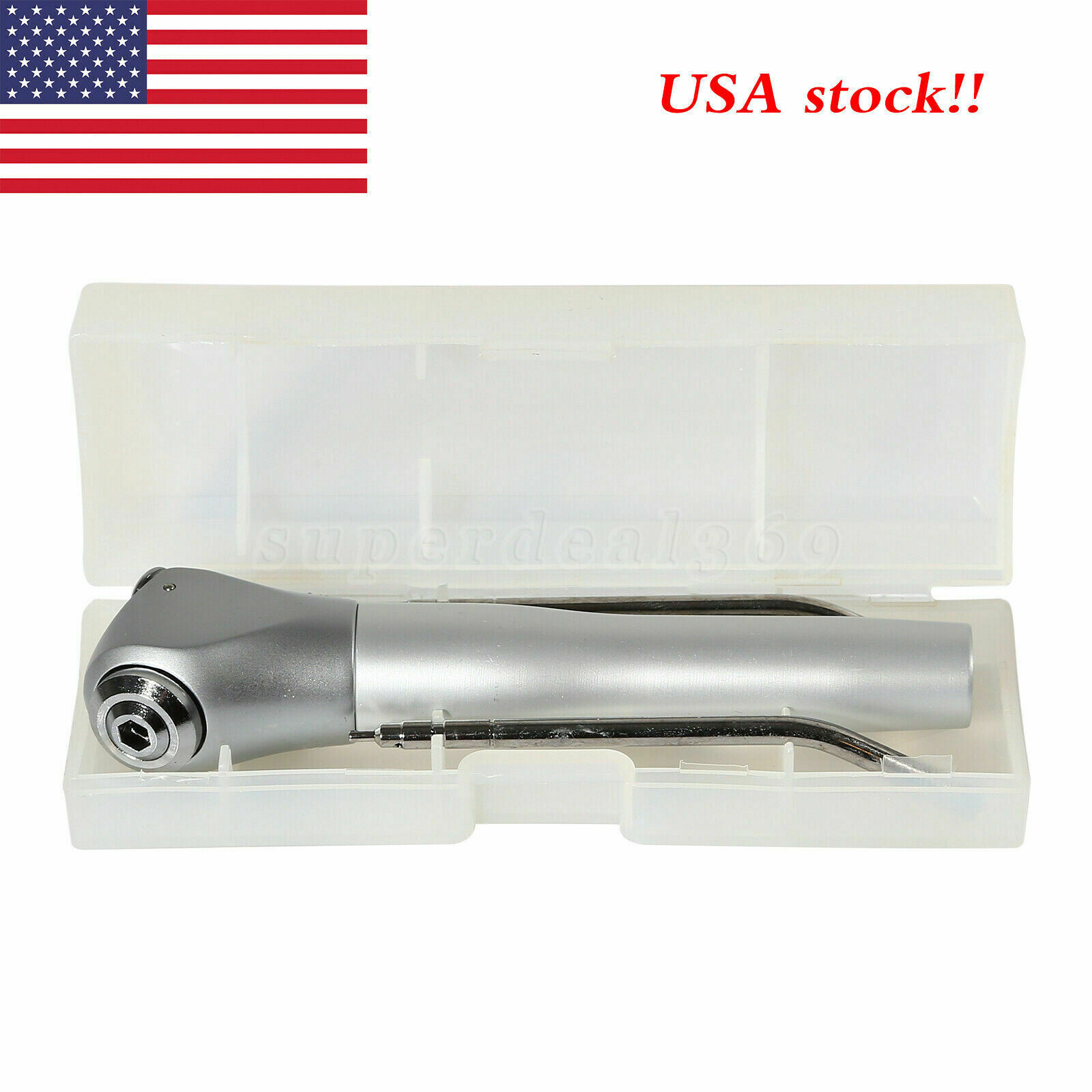 Dental Air Water Spray Triple Syringe 3 Way Handpiece w/ 2 Nozzles Tips Tubes