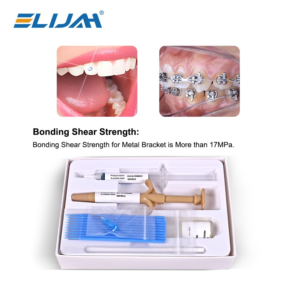 Dental Bracket Braces Glue Ortho Bonding Light Cure Resin/LED Light Cure Lamp