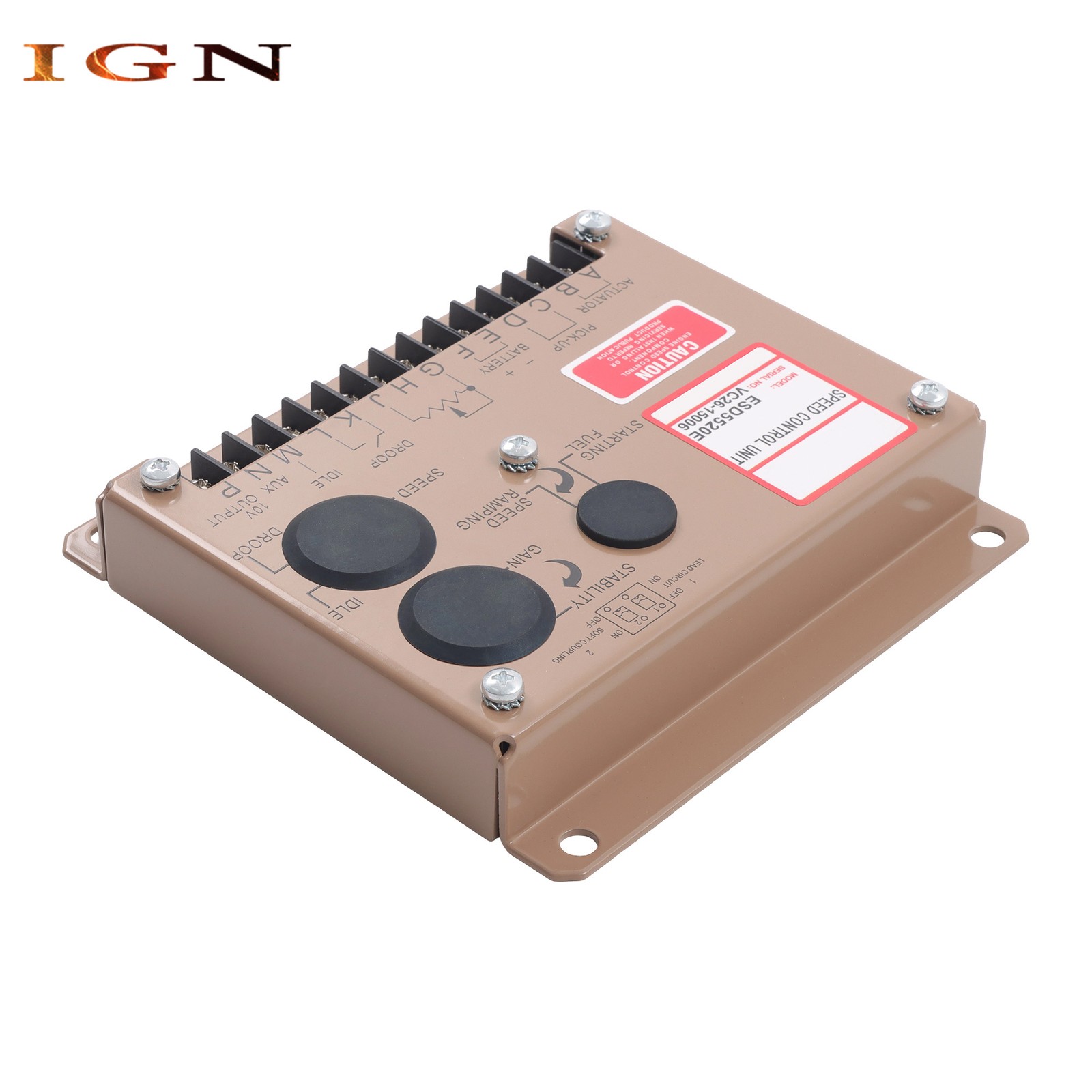 ESD5520E Adjustable Speed Controller for Generator Engine Governor