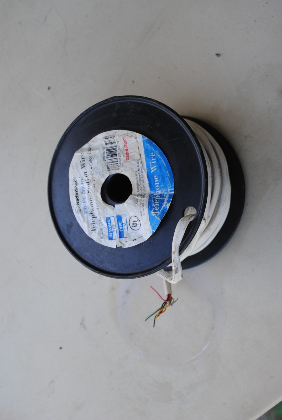 RadioShack 14 Gauge 4 Twisted TELEPHONE WIRE 75+ Feet FREE SHIPPING