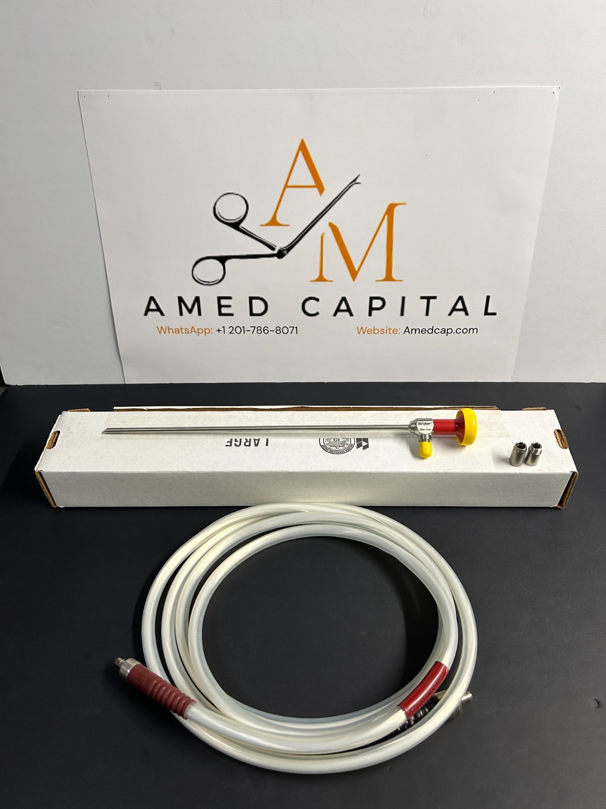 Stryker 502-540-030 5.0mm 30º IDEAL EYES HD IR Autoclavable Laparoscope, W/Cable