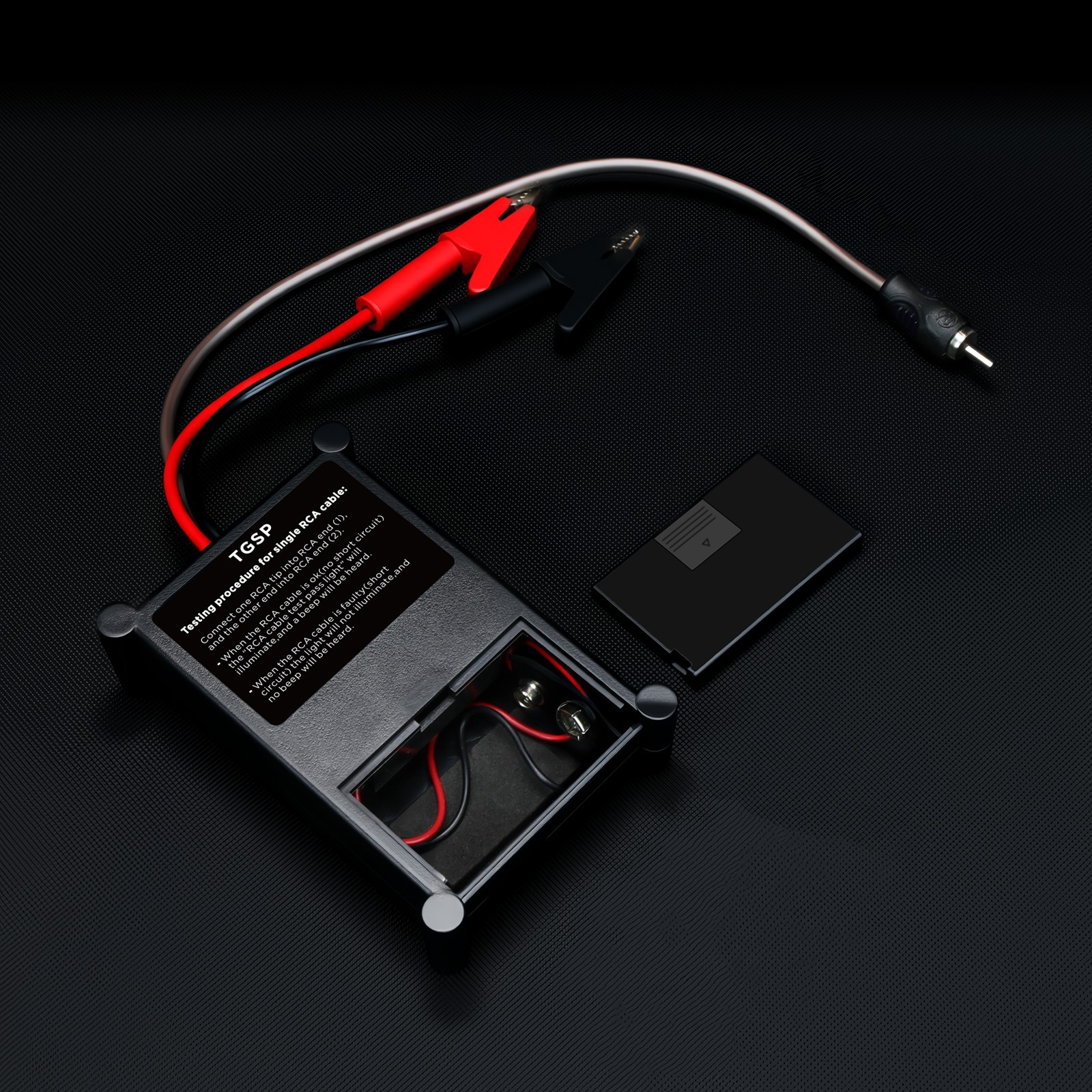 RECOIL TGSP AUDIO Speaker Tester & Polarity Checker, Audio Testing Tool