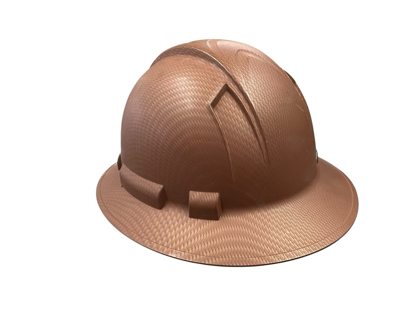 MSA Pyramex Full Brim Copper Ridgeline Protective Safety Hard Hat #100