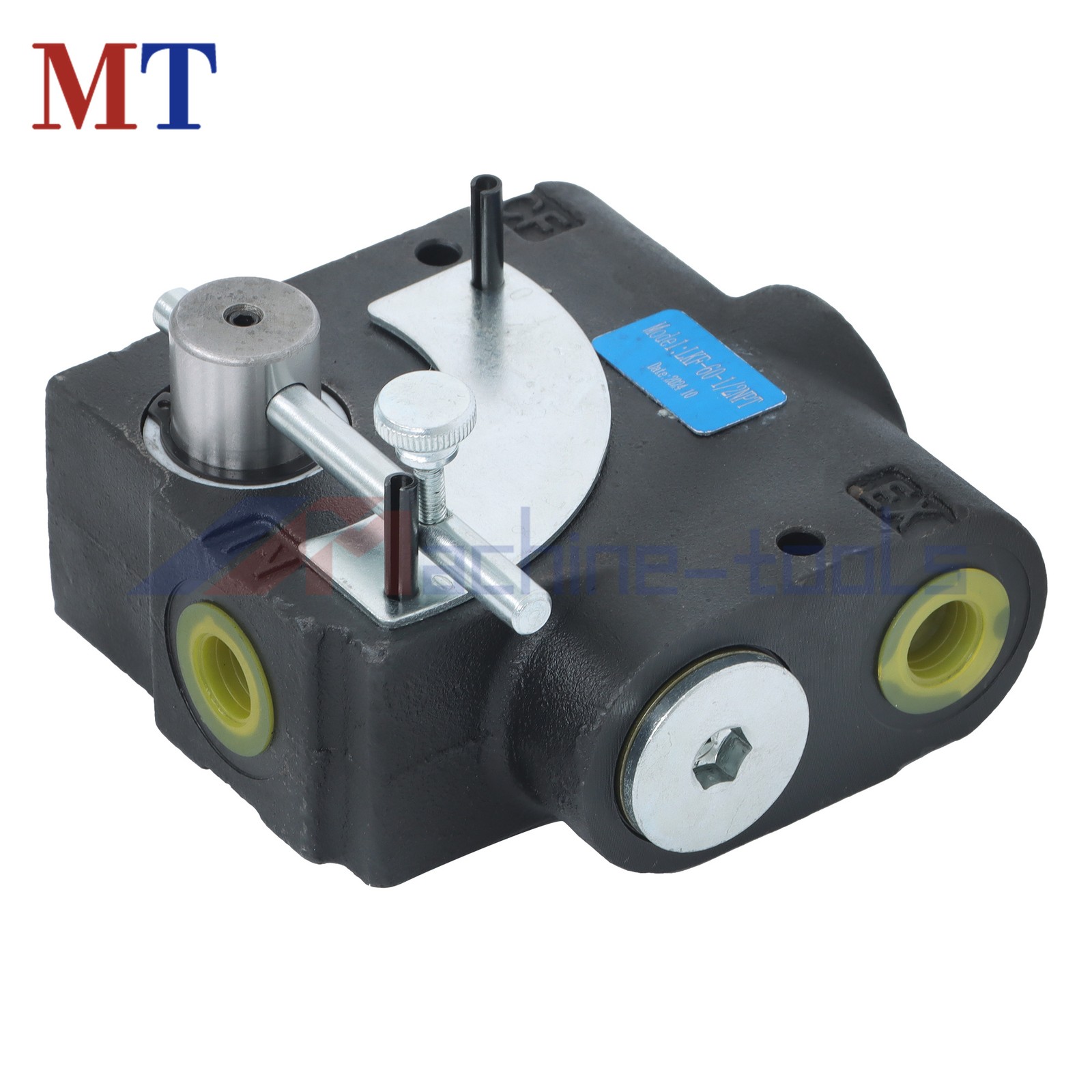 1/2”NPT FC51 Side-Port Hydraulic Adjustable Variable Flow Control Valve 0-30GPM