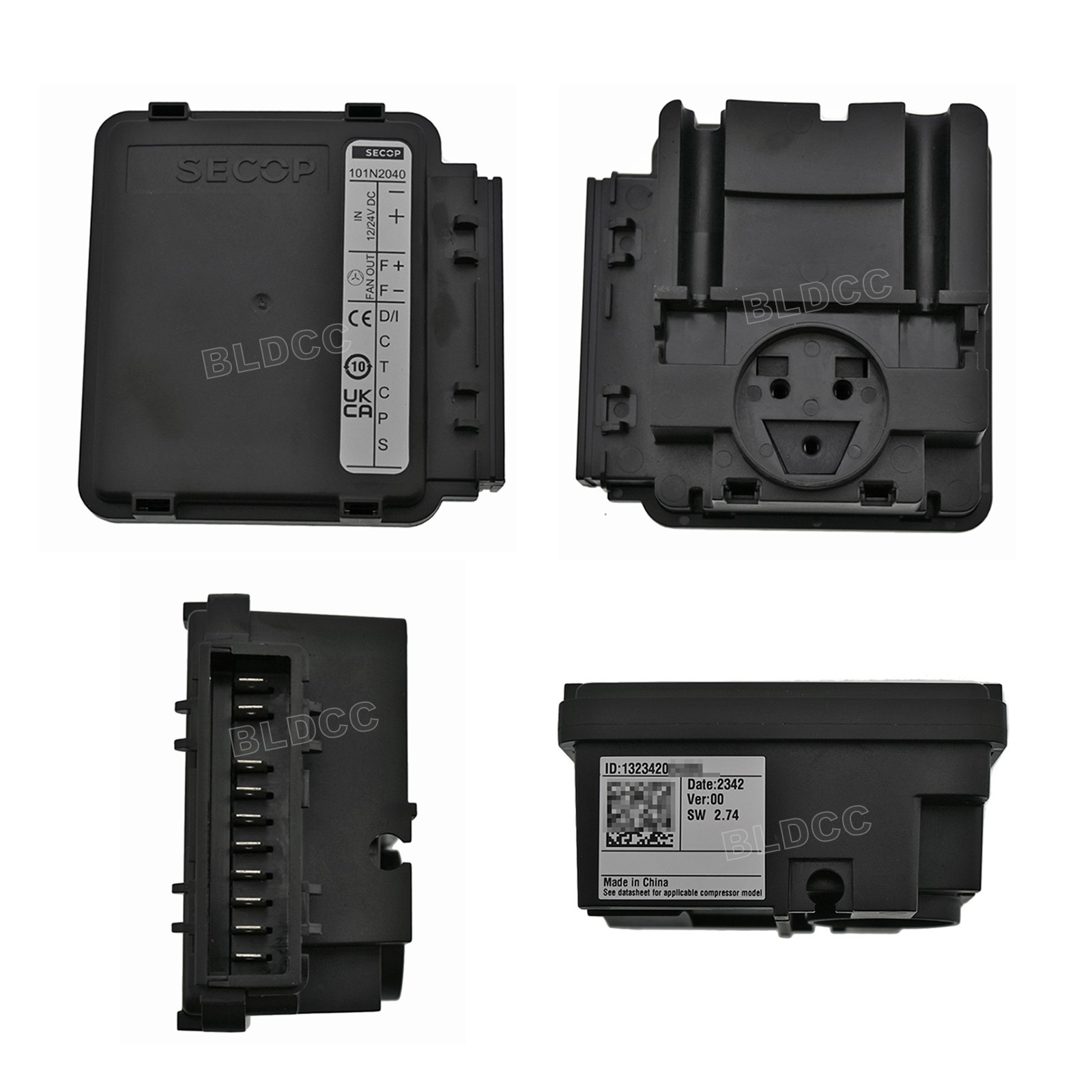 SECOP 101N2040 DC12/24V Electronic Controller for BD1.4F Compressor Refrigerator