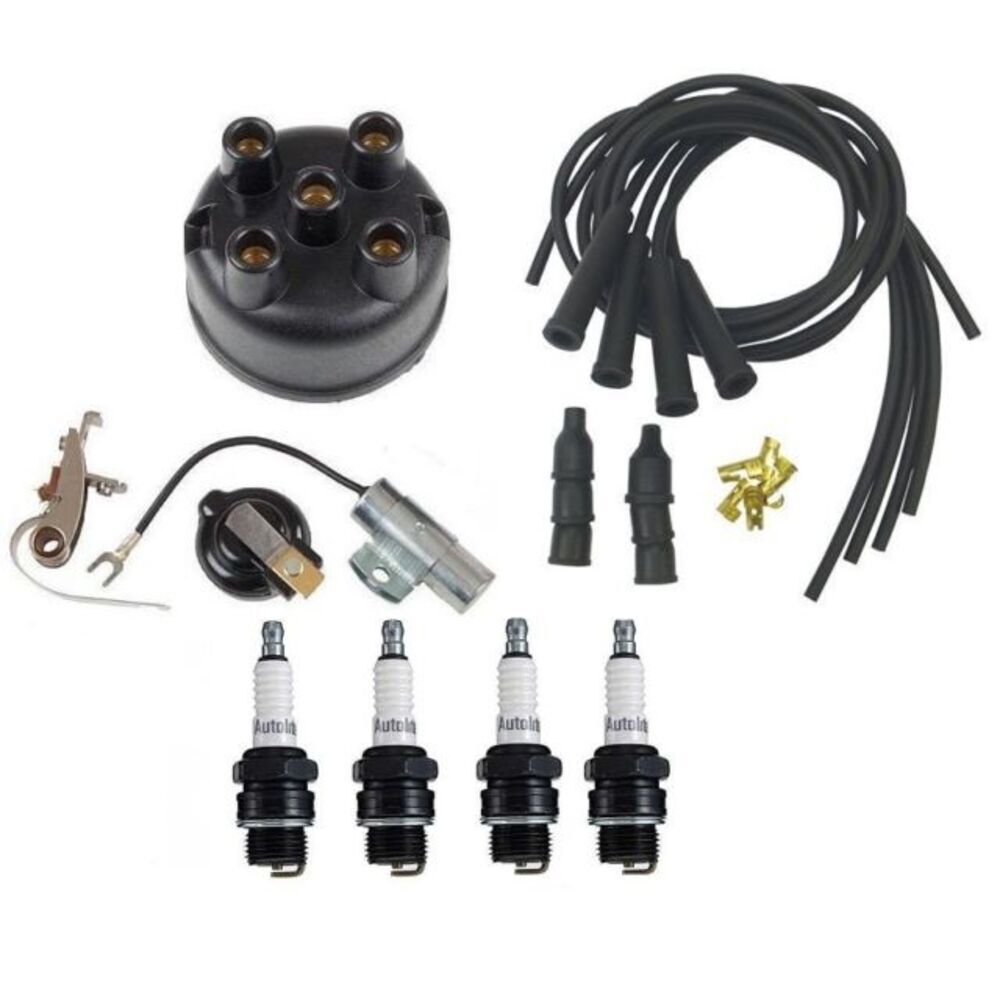Ignition Tune Up Kit & 12V Coil Fits IH Fits FARMALL Fits Cub & Fits Cub Loboy T