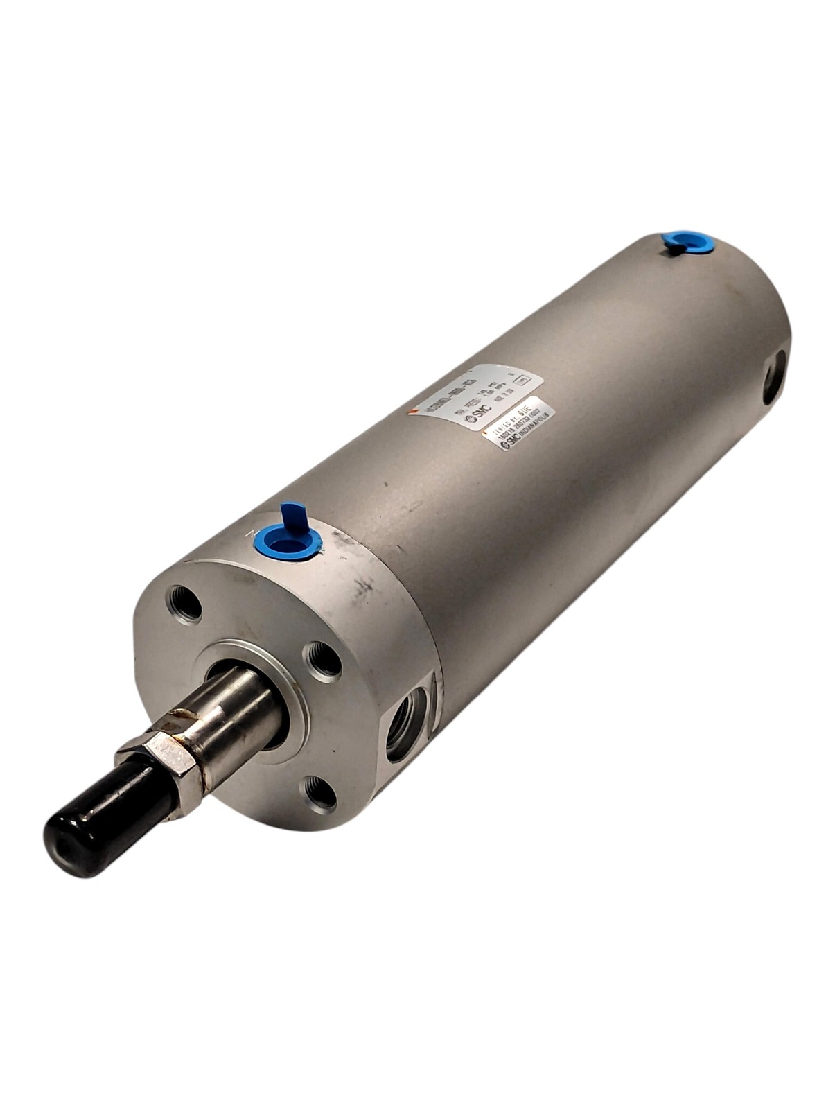 SMC NCGBN63-0600-XC6 145 psi Double-Acting Single-Rod Cylinder w/ 6 in Stroke
