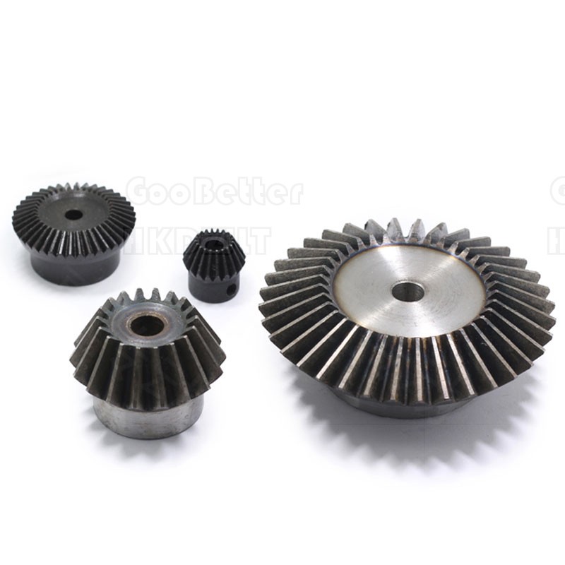 0.5/0.8/1/1.5 – 4 Mod Bevel Gear 10-70 Teeth Transmission Gears Bevel Teeth 90°