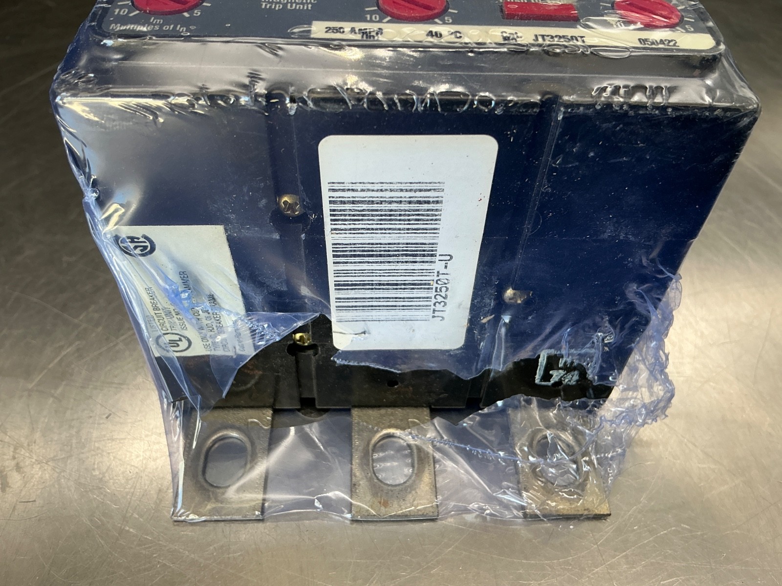 Eaton JT3250T Trip Unit, 3-Pole, 250a