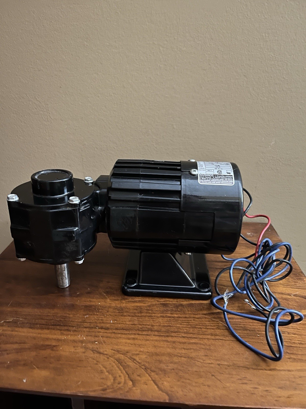 Bodine Electric Company 34Y4BFCI-5R Gearmotor 1/15 Hp 48 Lb-in 25.8 Rpm 115 Volt