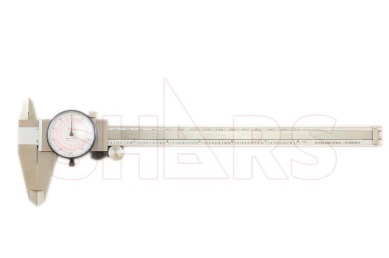 Shars 8″/200mm Dual Reading Inch / Metric Stainless Steel Dial Caliper P}