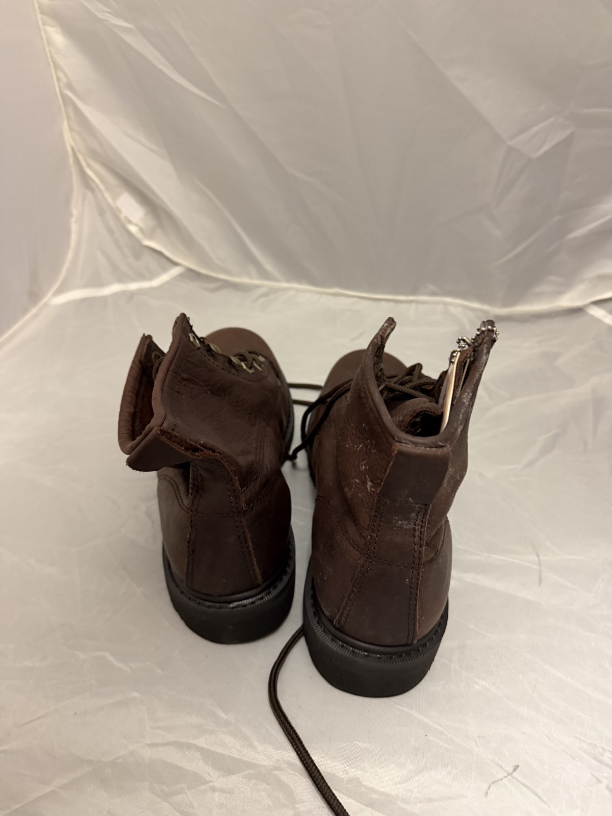 Bonanza Lace-Up Steel Safety Toe Work Boots. New without Box. Size 9.5 and 12!