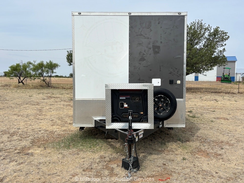 2023 Keystone DNV8.514F90 16′ T/A Commercial Food Concession Trailer bidadoo
