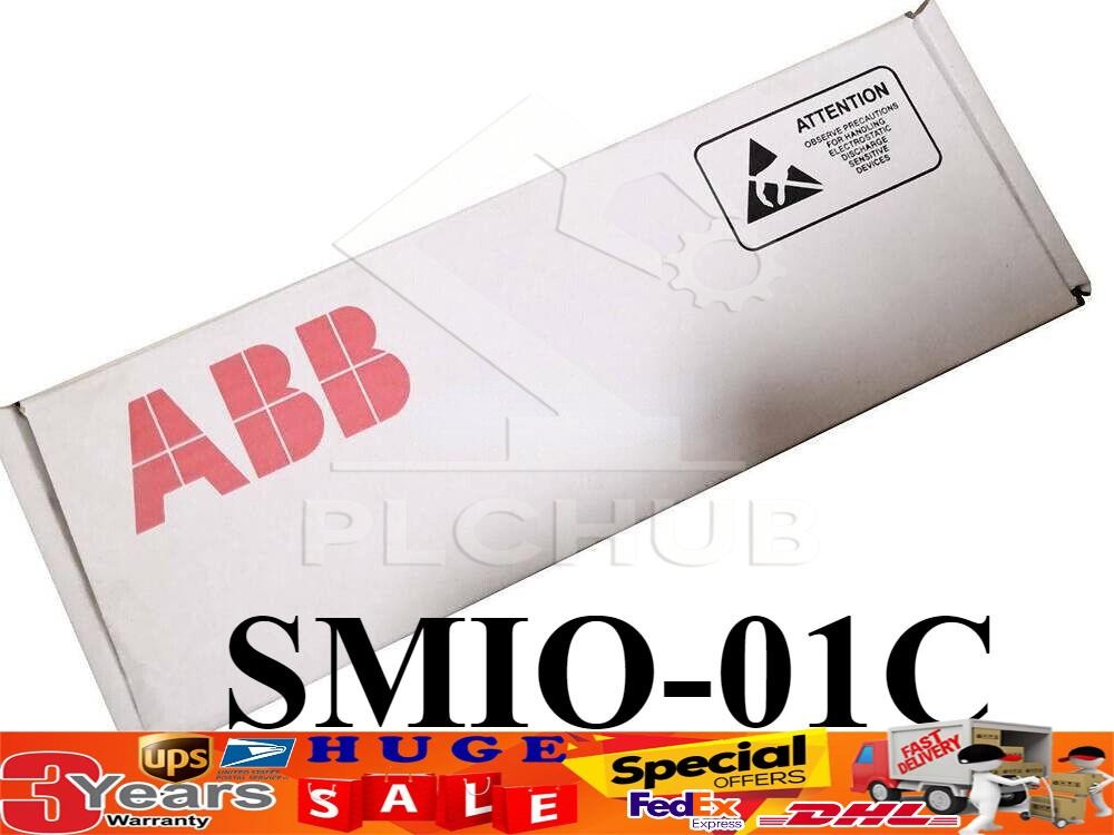 Brand New ABB PLC SMIO-01C CPU ACS550 No Keypad 1PCS NIB US Free TAX
