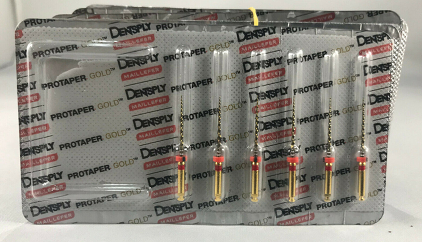 Dentsply ProTaper Gold Rotary Files F1,F2,F3,S1,S2,SX-F3 31mm 6 files /Pk