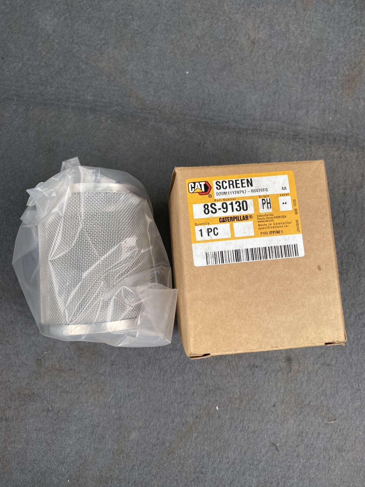 Caterpillar Transmission Screen 8S9130 8S-9130 CAT New OEM