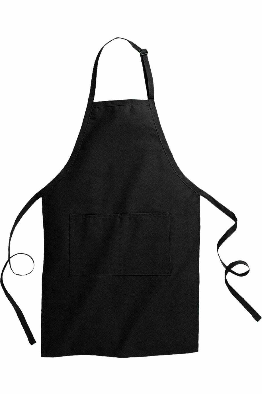 Chef Apron for Unisex, Professional Apron for Kitchen Cooking in Black & White